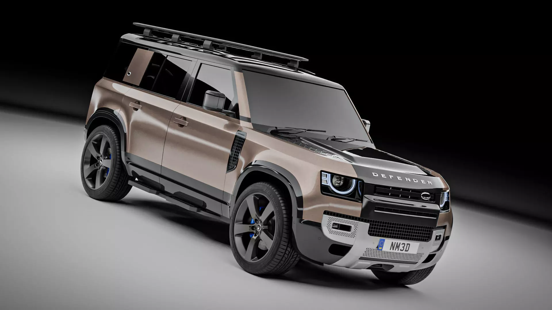 Land Rover Defender 110 2021 3D model_0