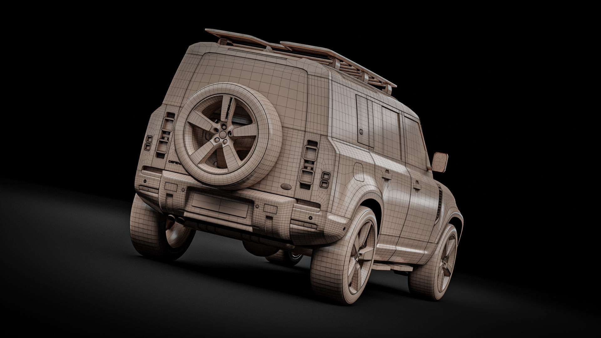 Land Rover Defender 110 2021 3D model_32