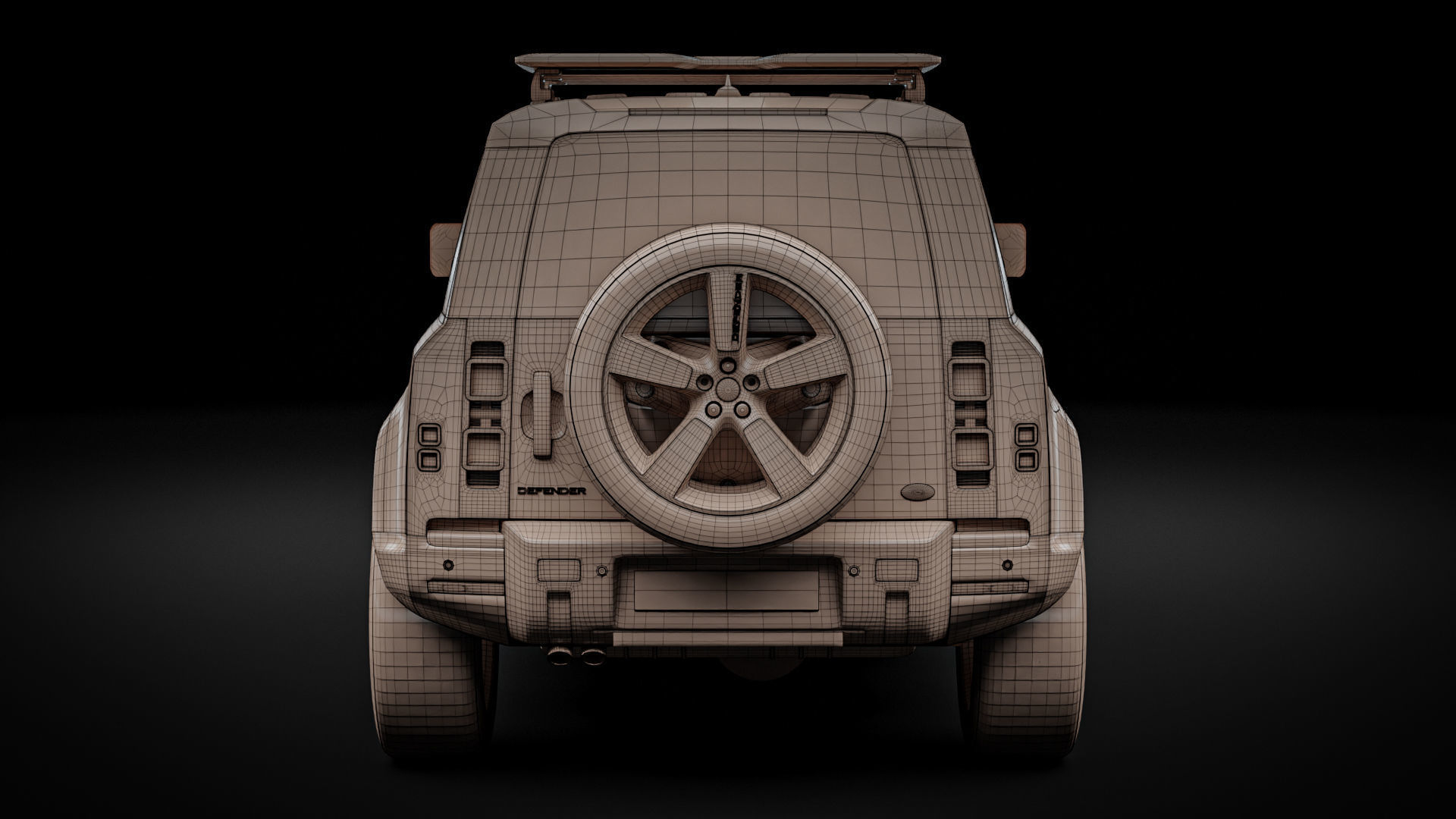 Land Rover Defender 110 2021 3D model_34