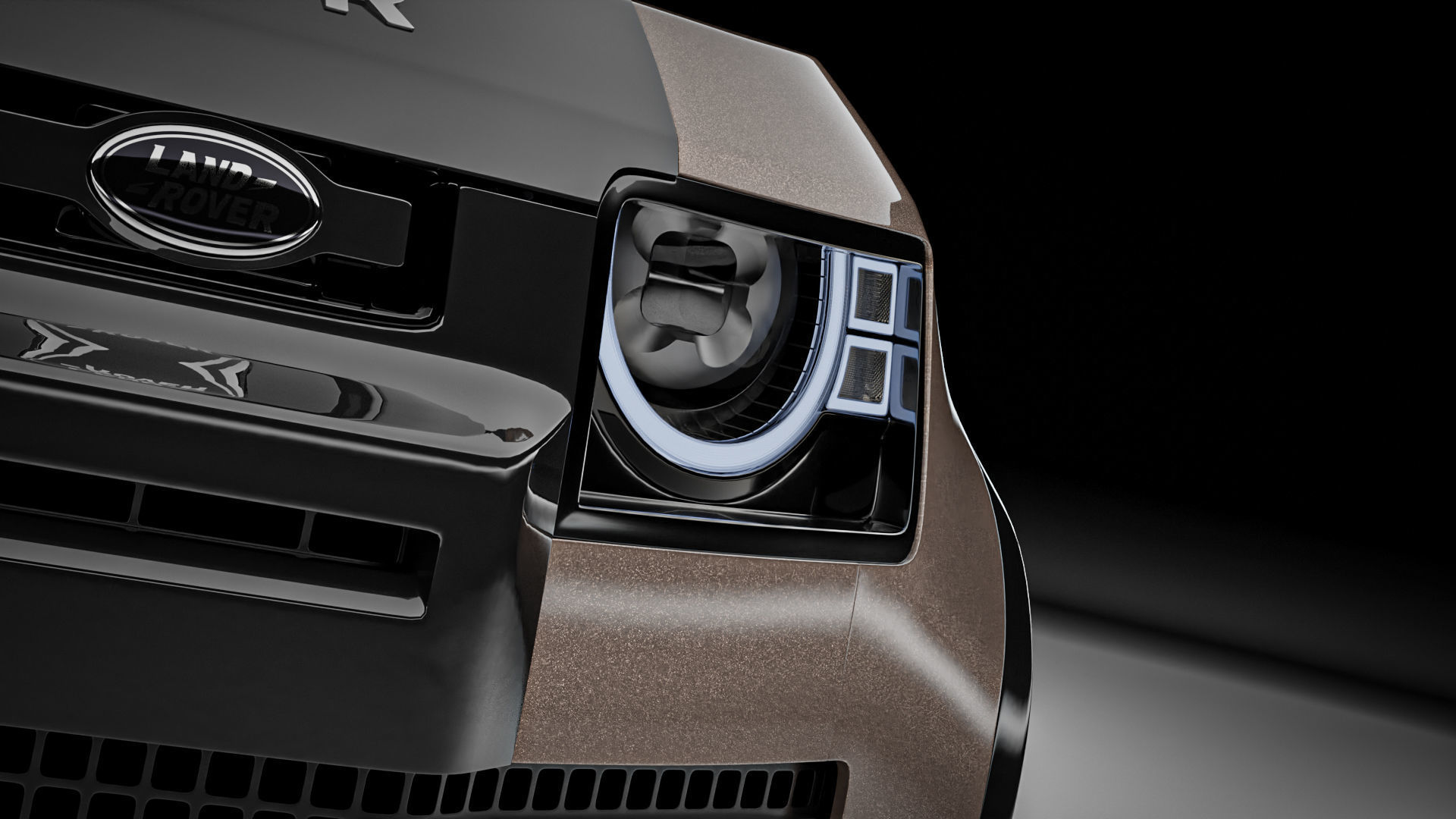 Land Rover Defender 110 2021 3D model_2