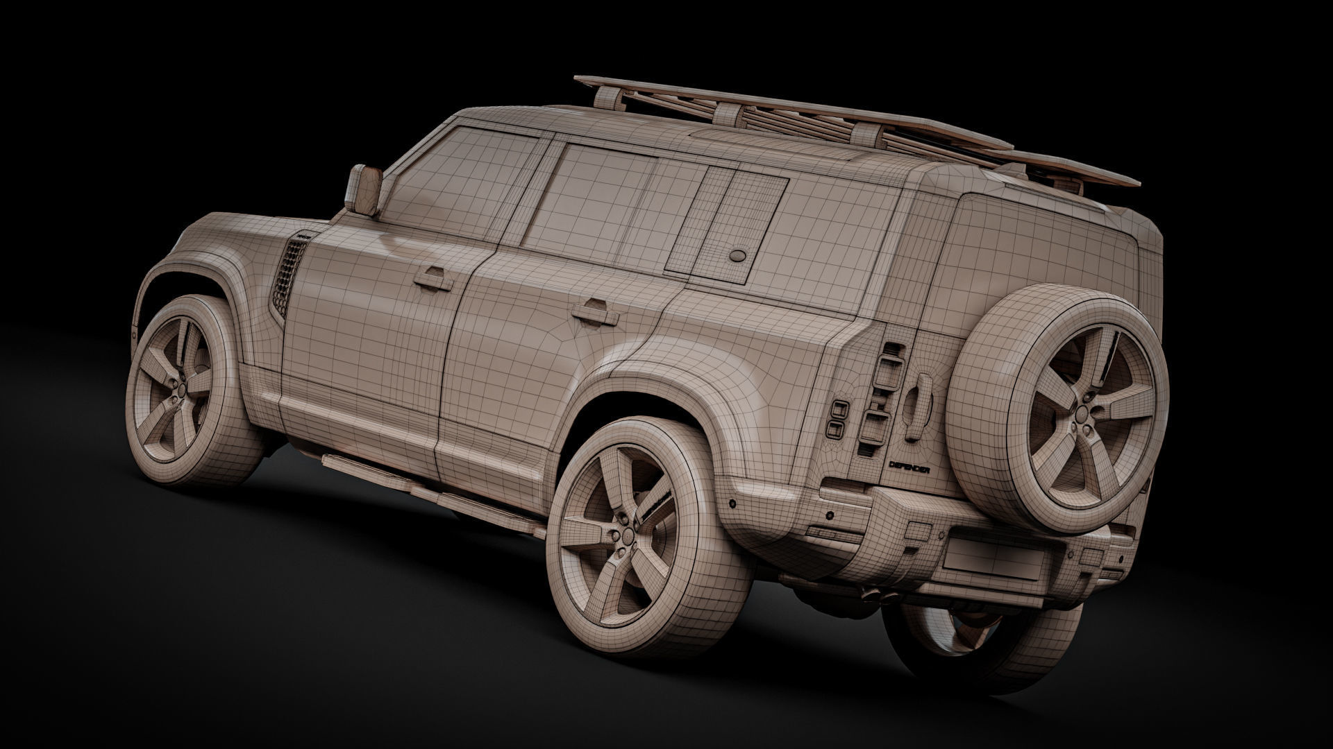 Land Rover Defender 110 2021 3D model_30