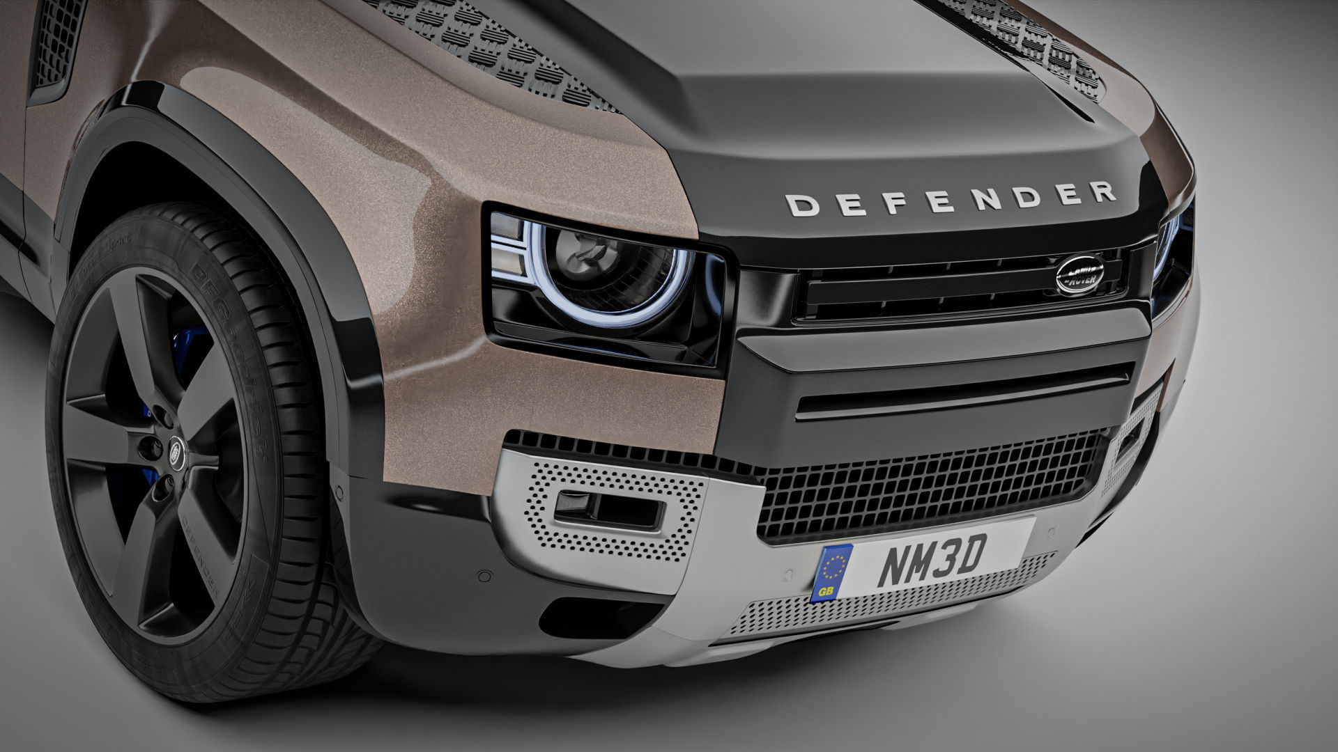 Land Rover Defender 110 2021 3D model_1