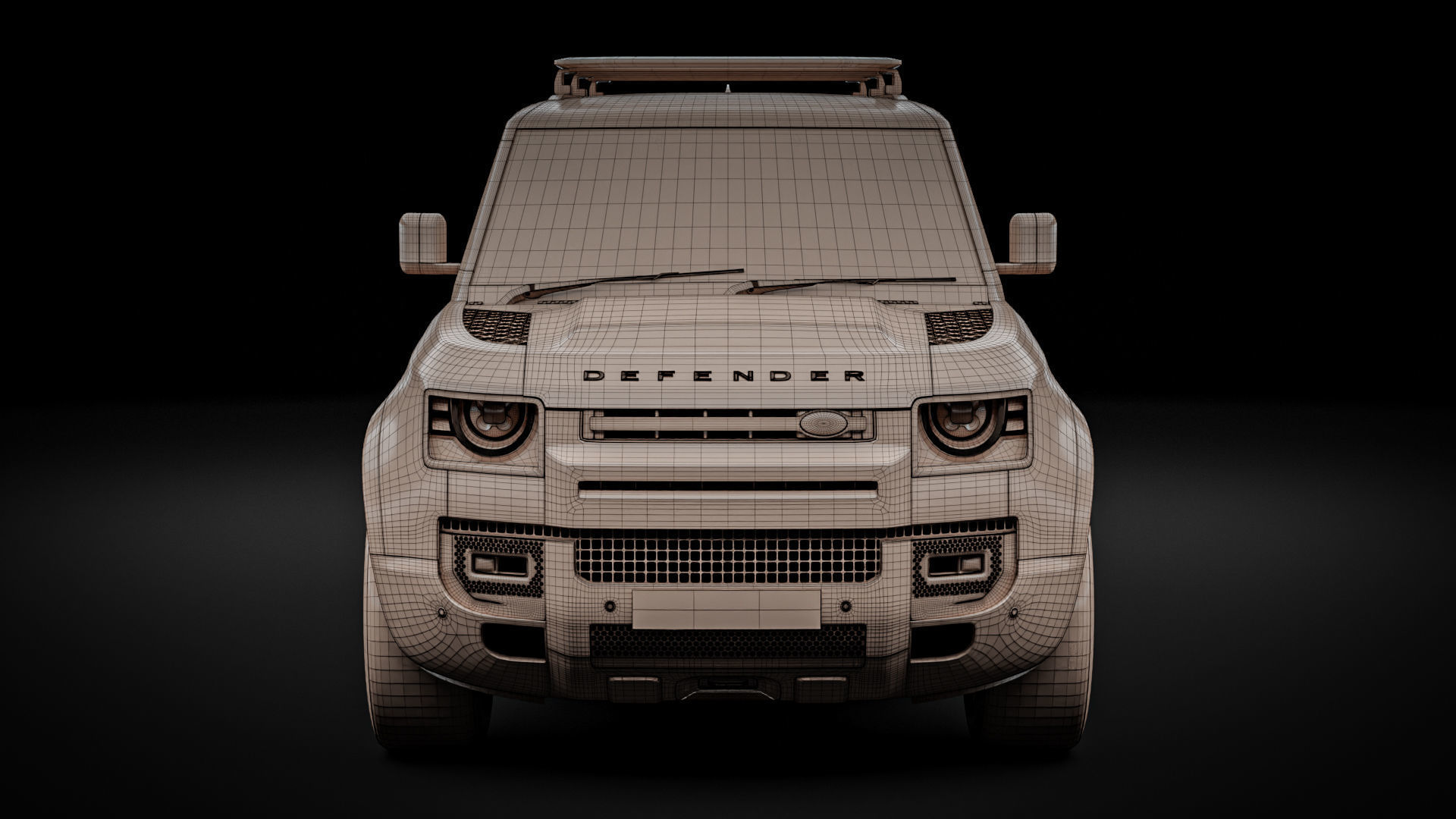 Land Rover Defender 110 2021 3D model_33