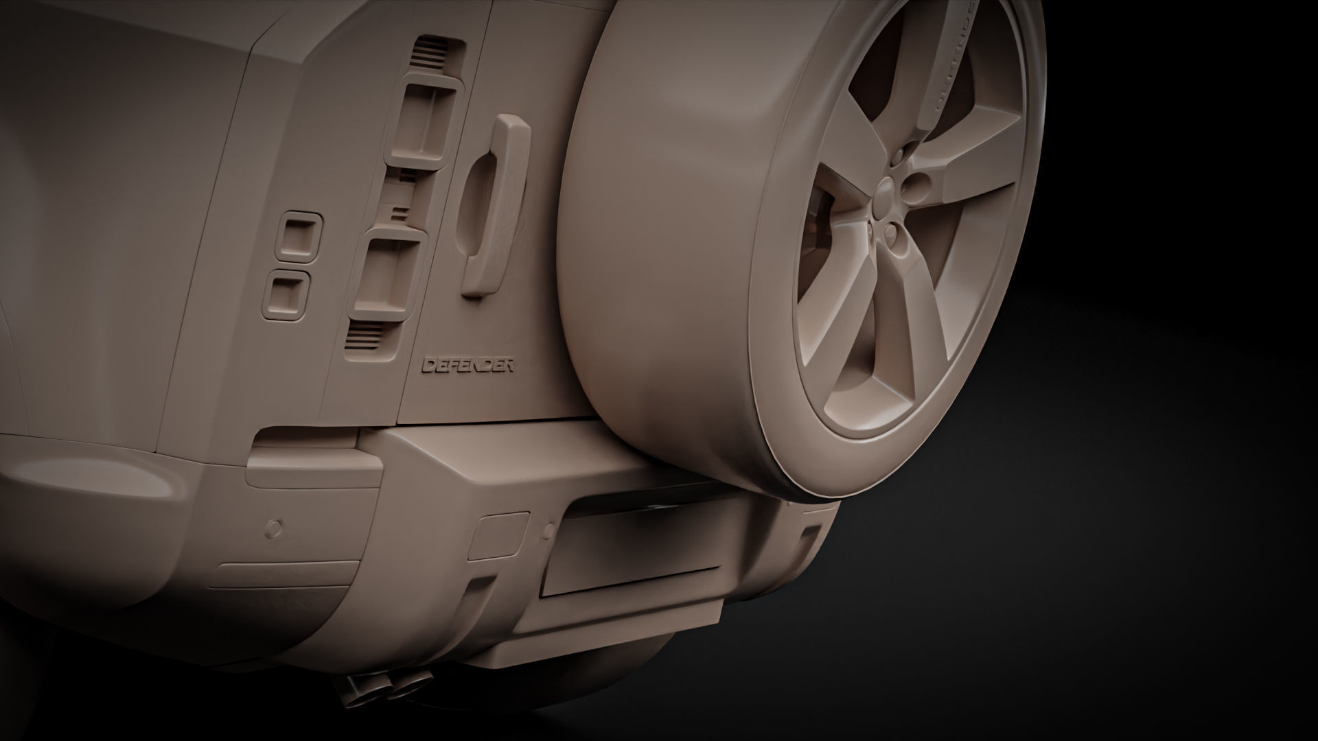 Land Rover Defender 110 2021 3D model_17