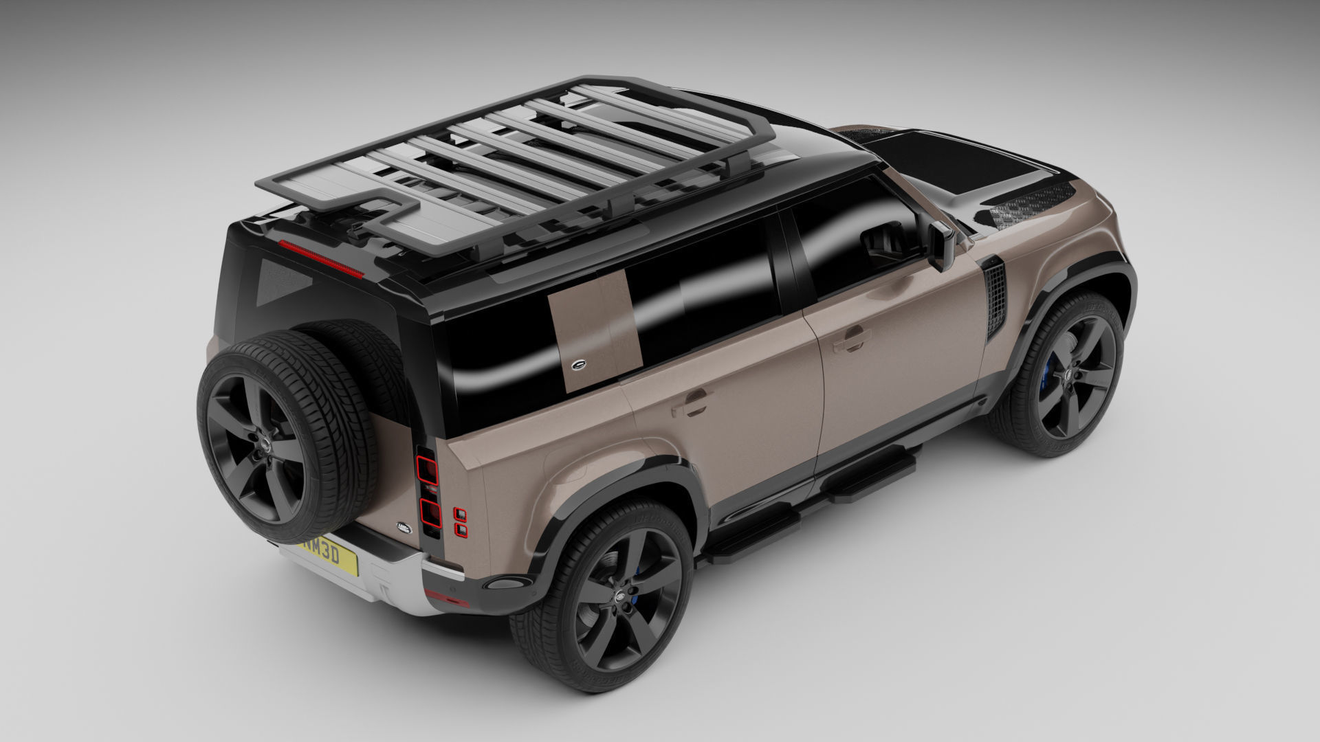 Land Rover Defender 110 2021 3D model_11