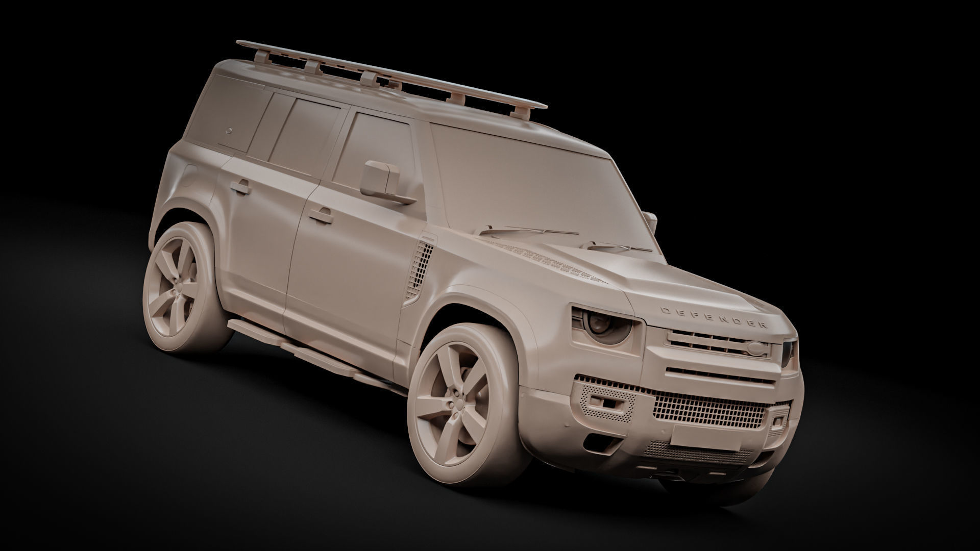 Land Rover Defender 110 2021 3D model_12