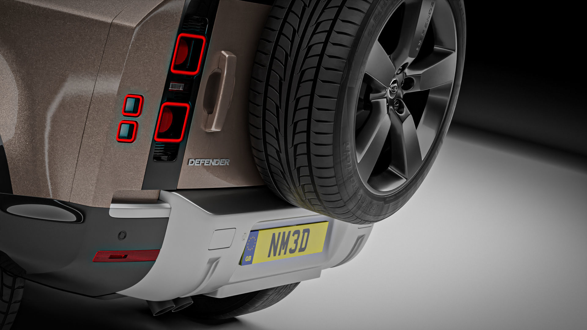 Land Rover Defender 110 2021 3D model_5