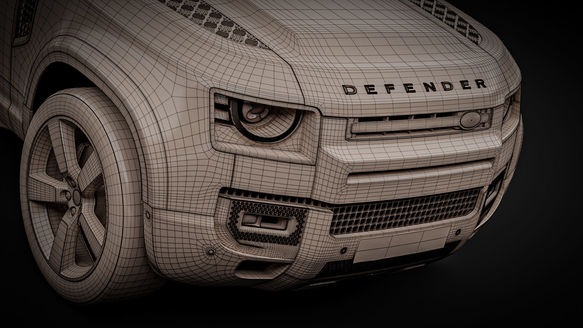 Land Rover Defender 110 2021 3D model_25