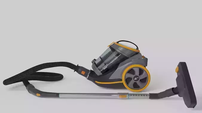 vacuum cleaner Low-poly 3D model