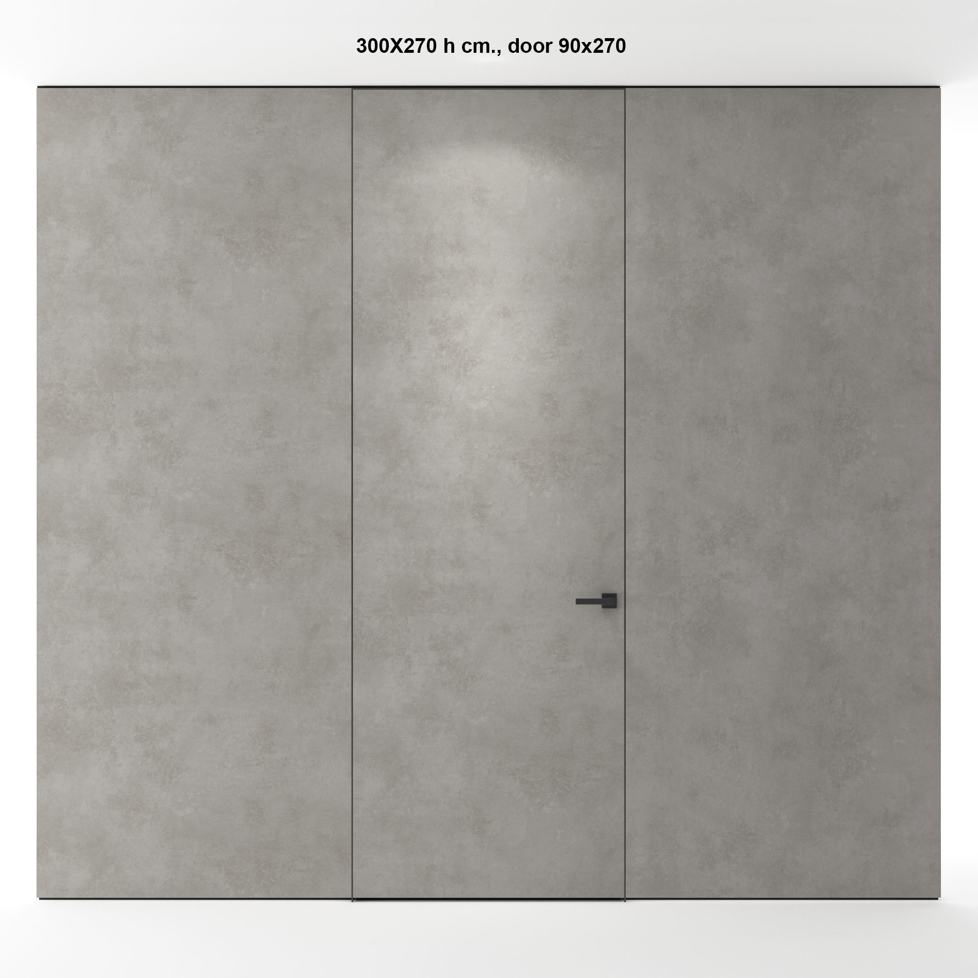 Garofoli Filomuro doors 3D model_3