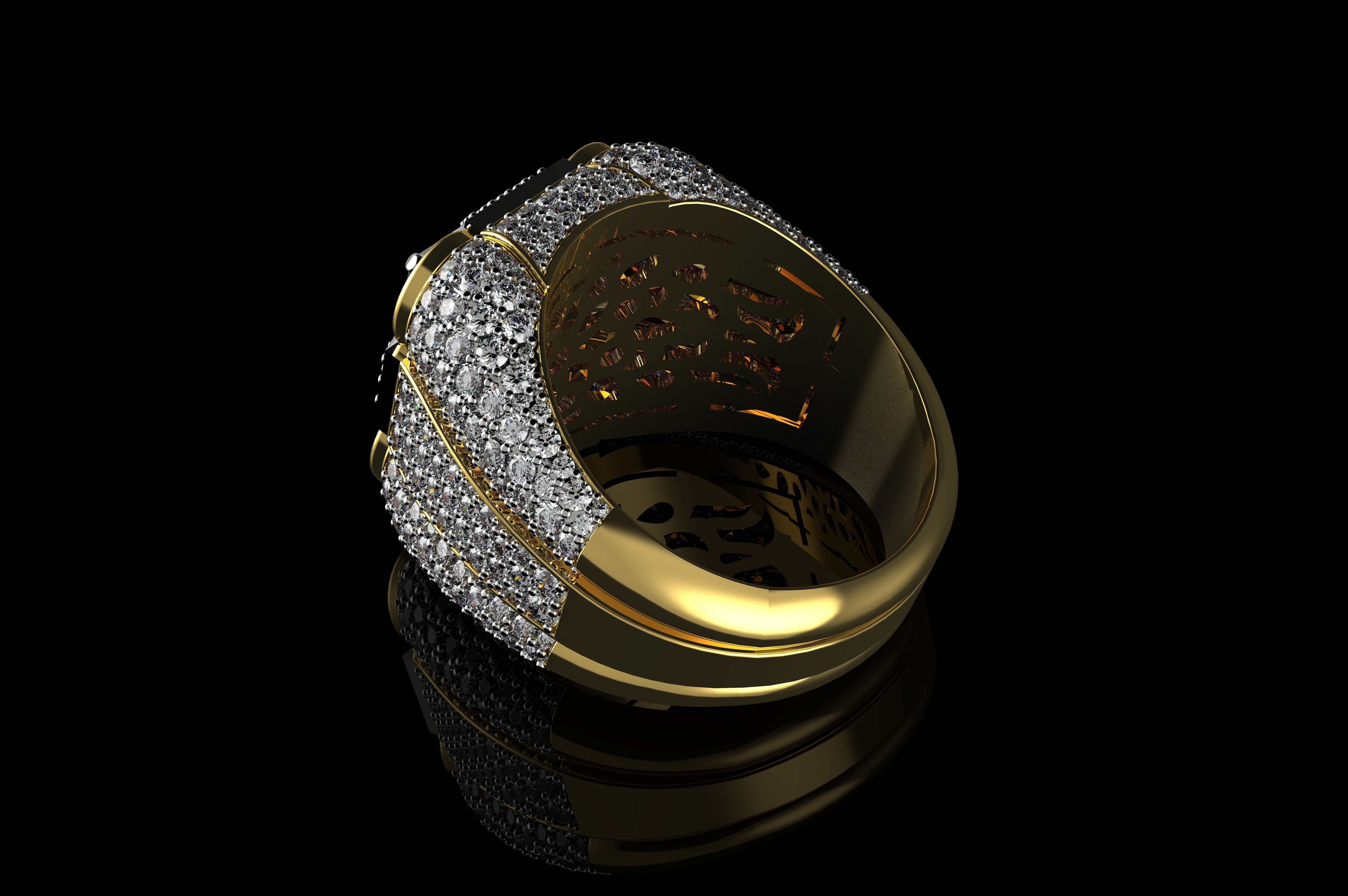 Gold N935 3D print model_3