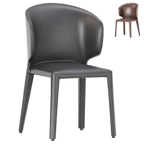 Cobain Dining Chair Etchandbolts 3D model 3