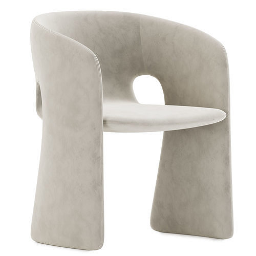 Celeste Dining Chair Roche Bobois 3D model 2