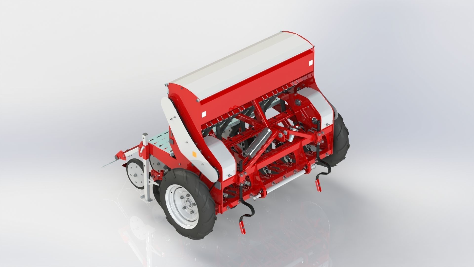 WG 1024 - Mounted mechanical seed drill 3D model_7