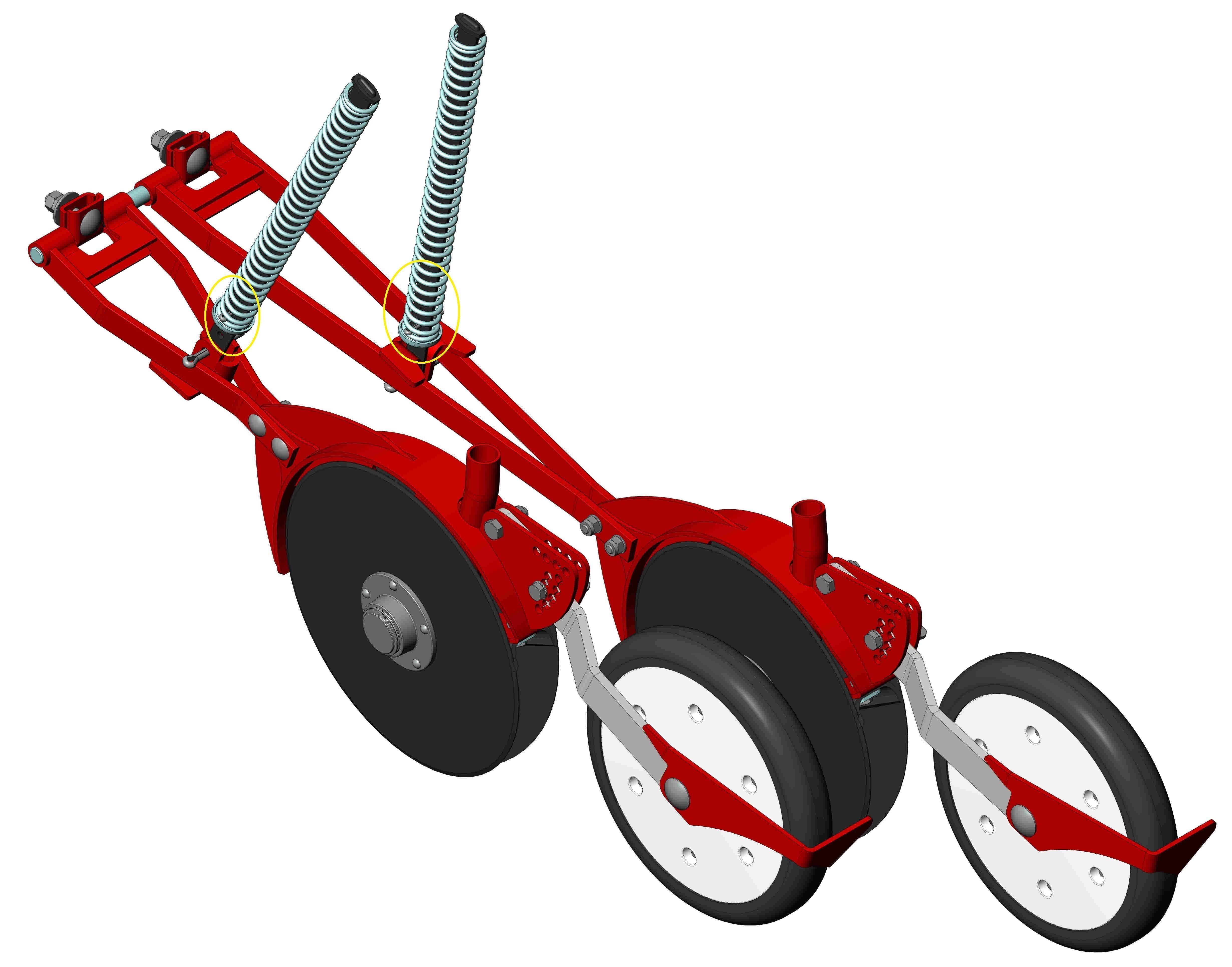 WG 1024 - Mounted mechanical seed drill 3D model_22
