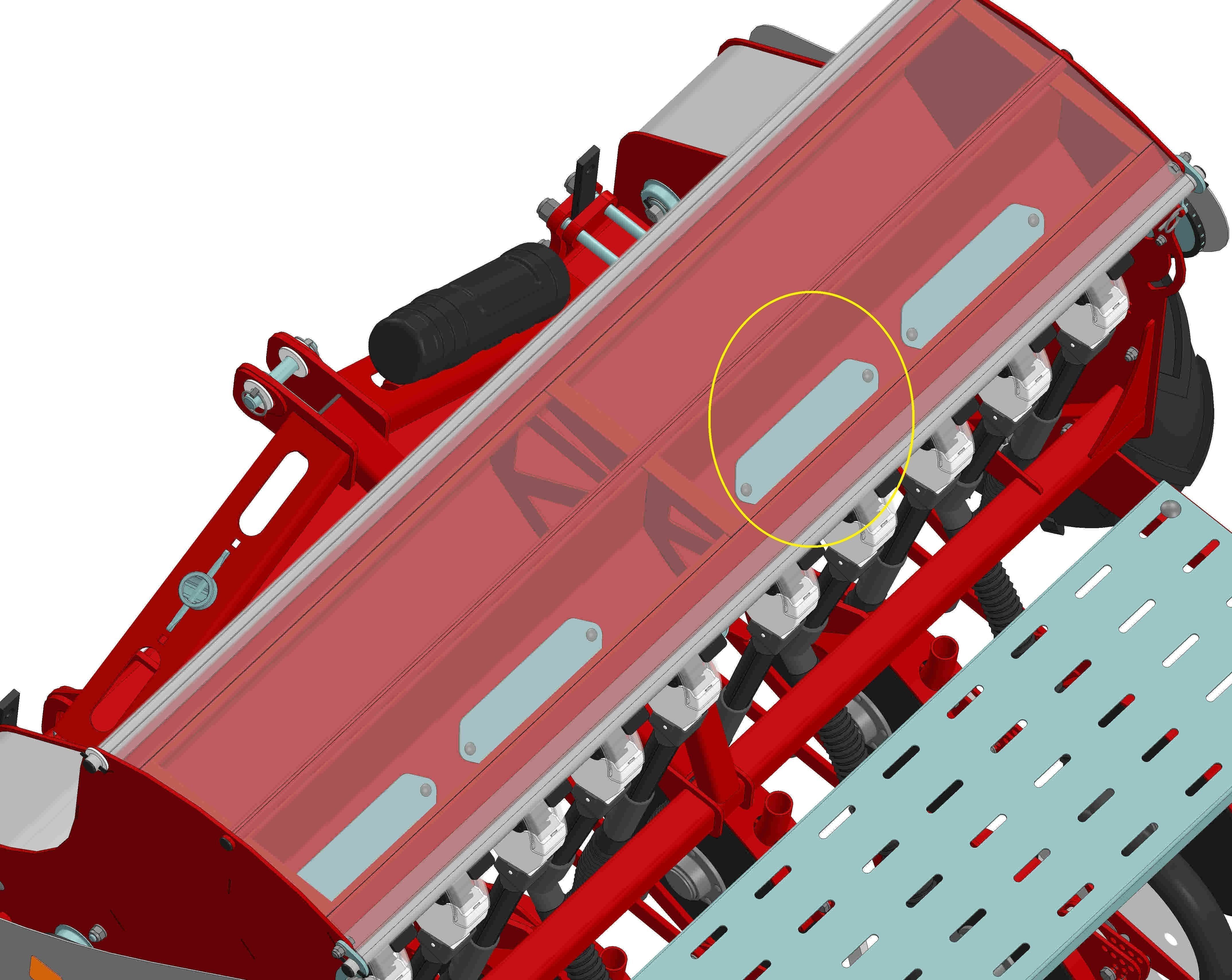 WG 1024 - Mounted mechanical seed drill 3D model_19