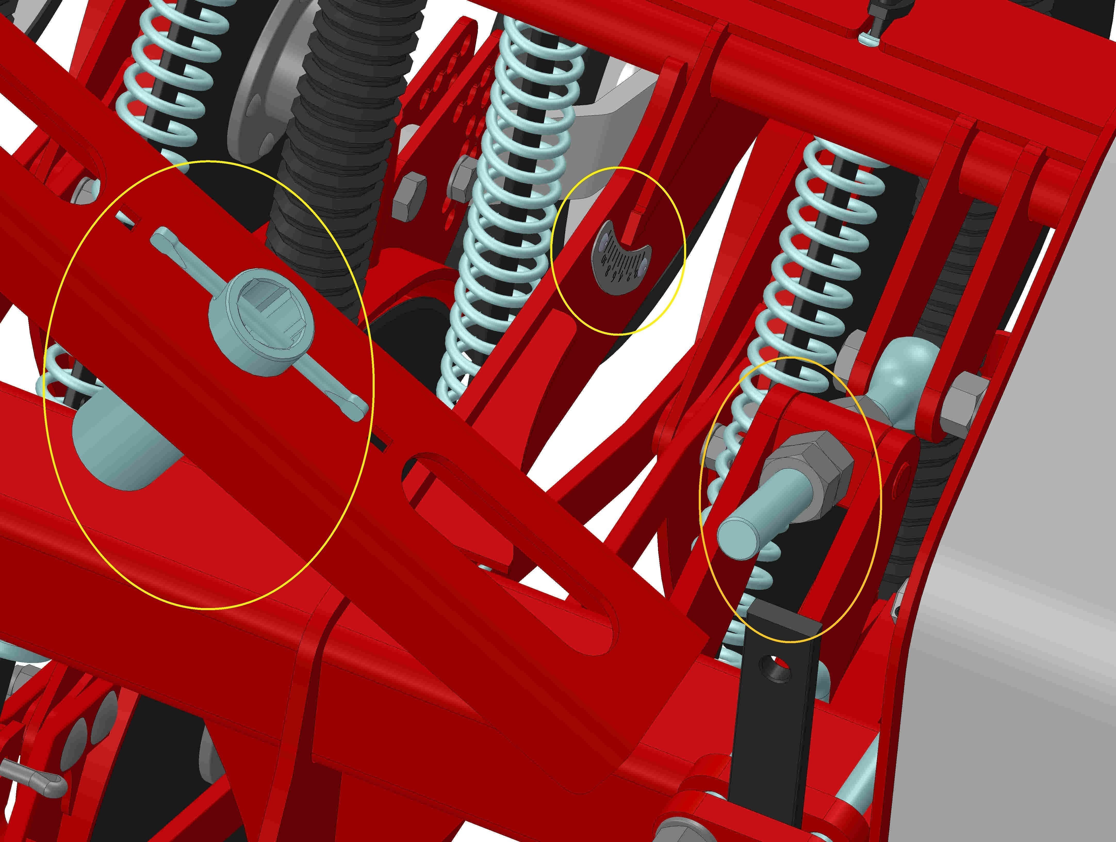 WG 1024 - Mounted mechanical seed drill 3D model_18
