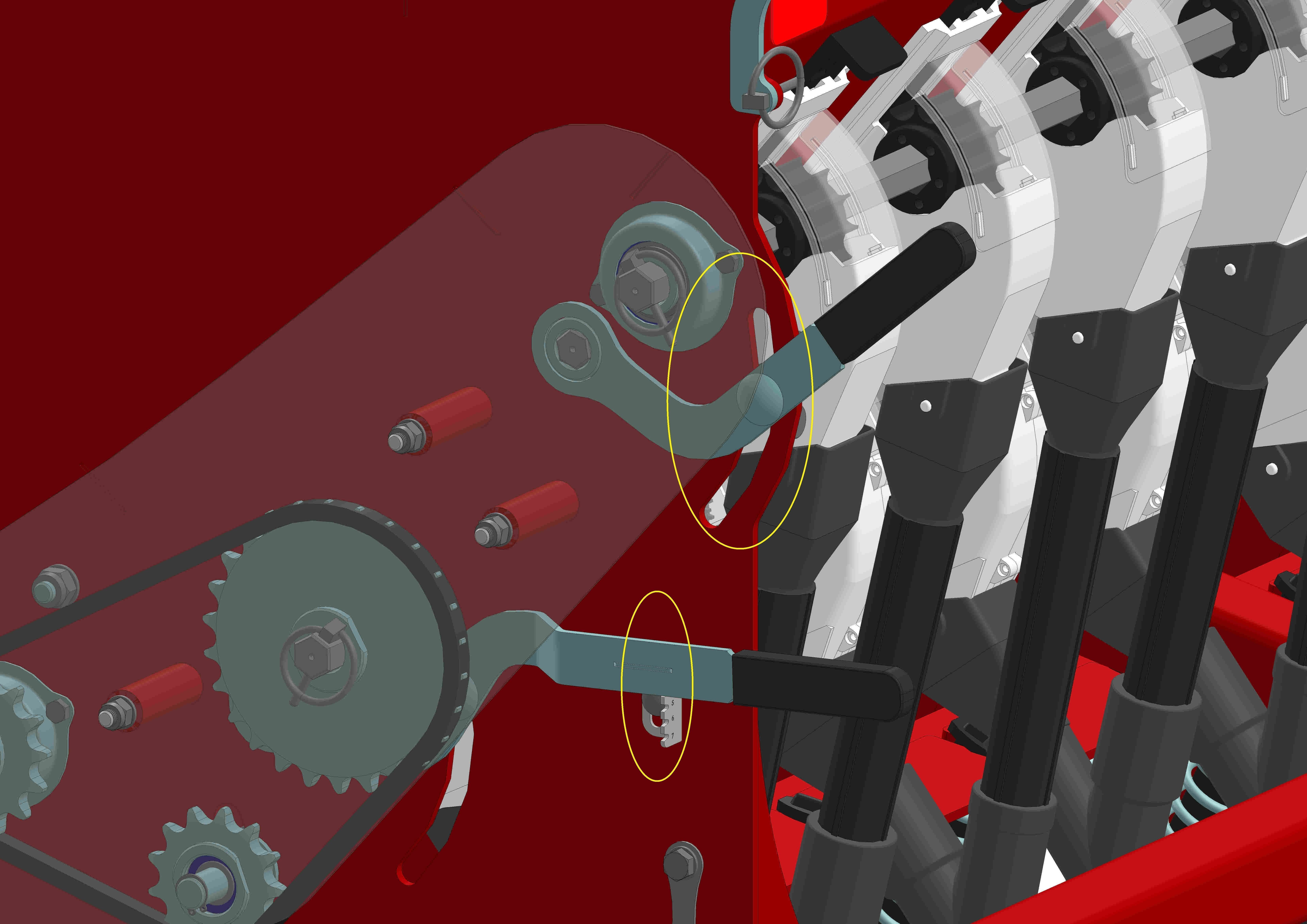 WG 1024 - Mounted mechanical seed drill 3D model_17