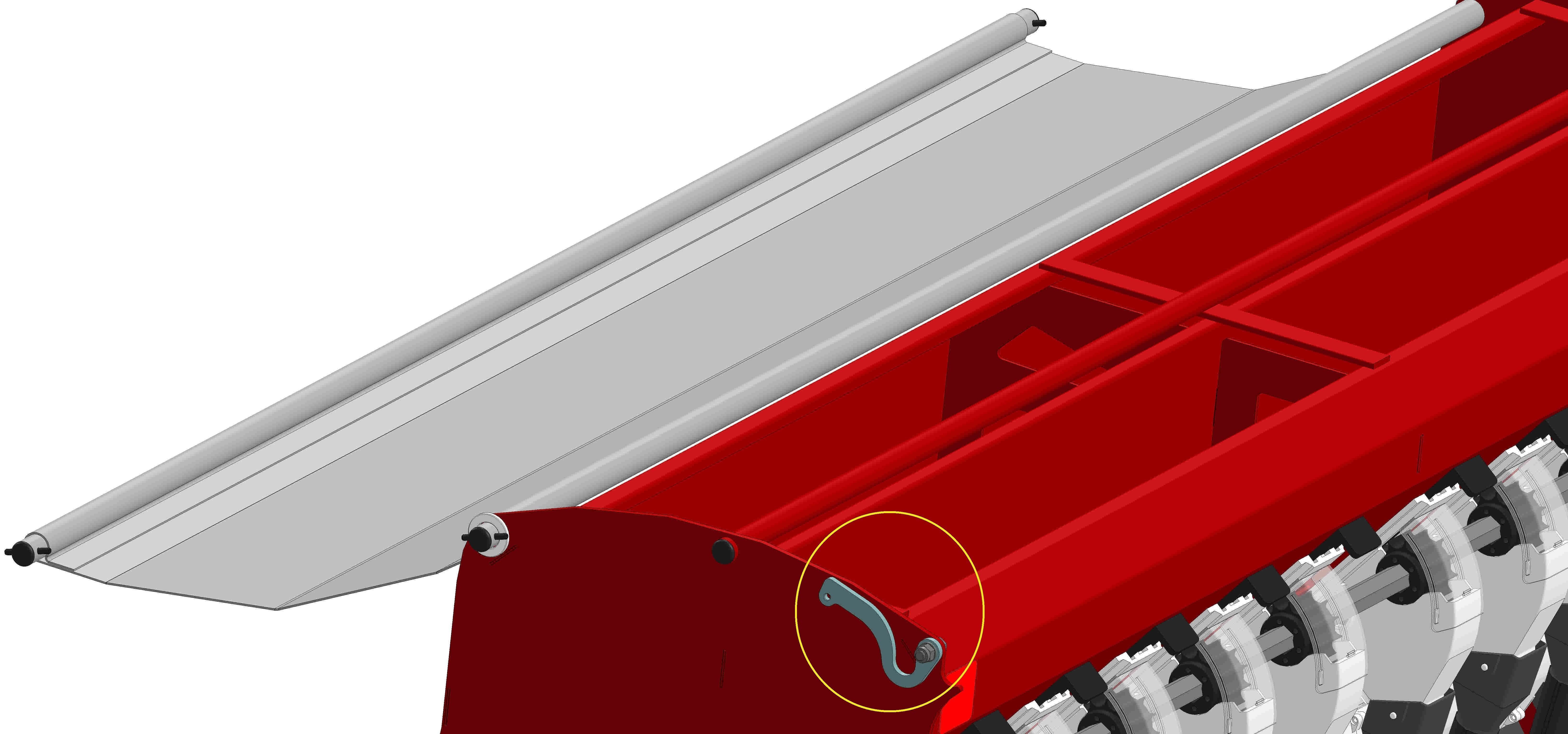 WG 1024 - Mounted mechanical seed drill 3D model_20