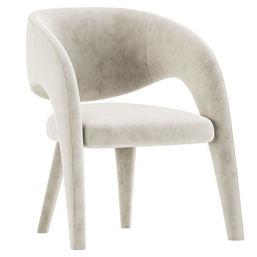 Laurence Chair 1stdibs 3D model 5