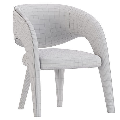 Laurence Chair 1stdibs 3D model 6