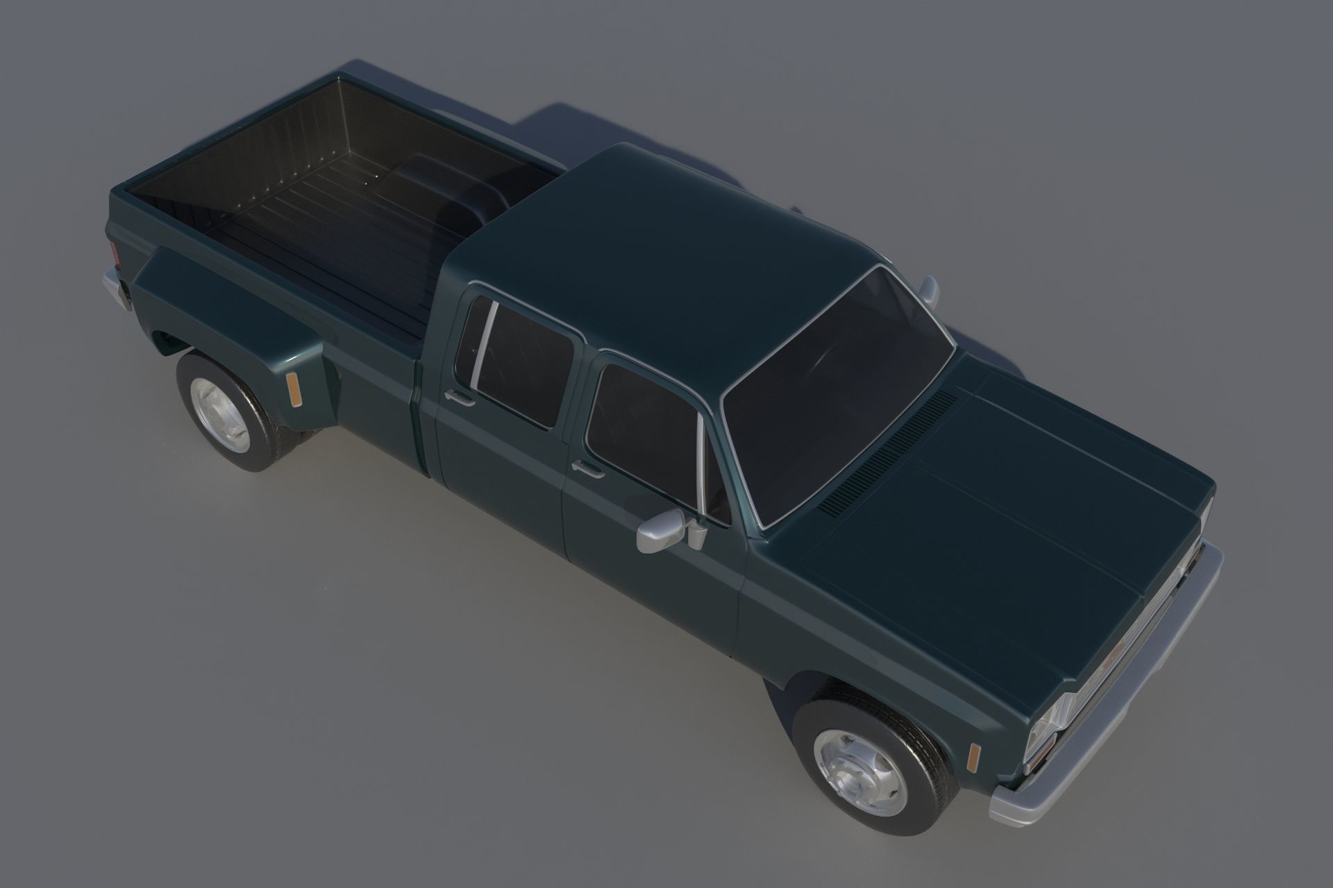 Chevrolet C30 Crew Cab 1975  3D print model_6