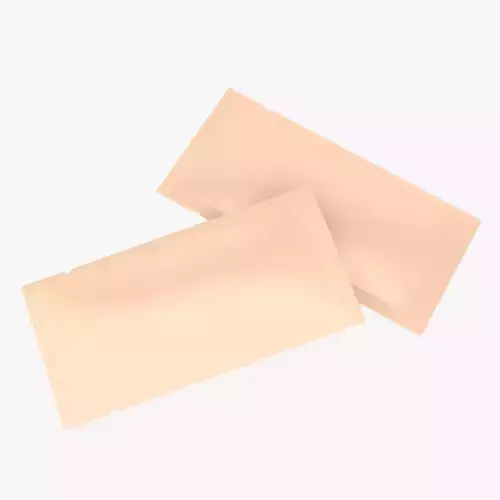 Wipes pair of cream packets