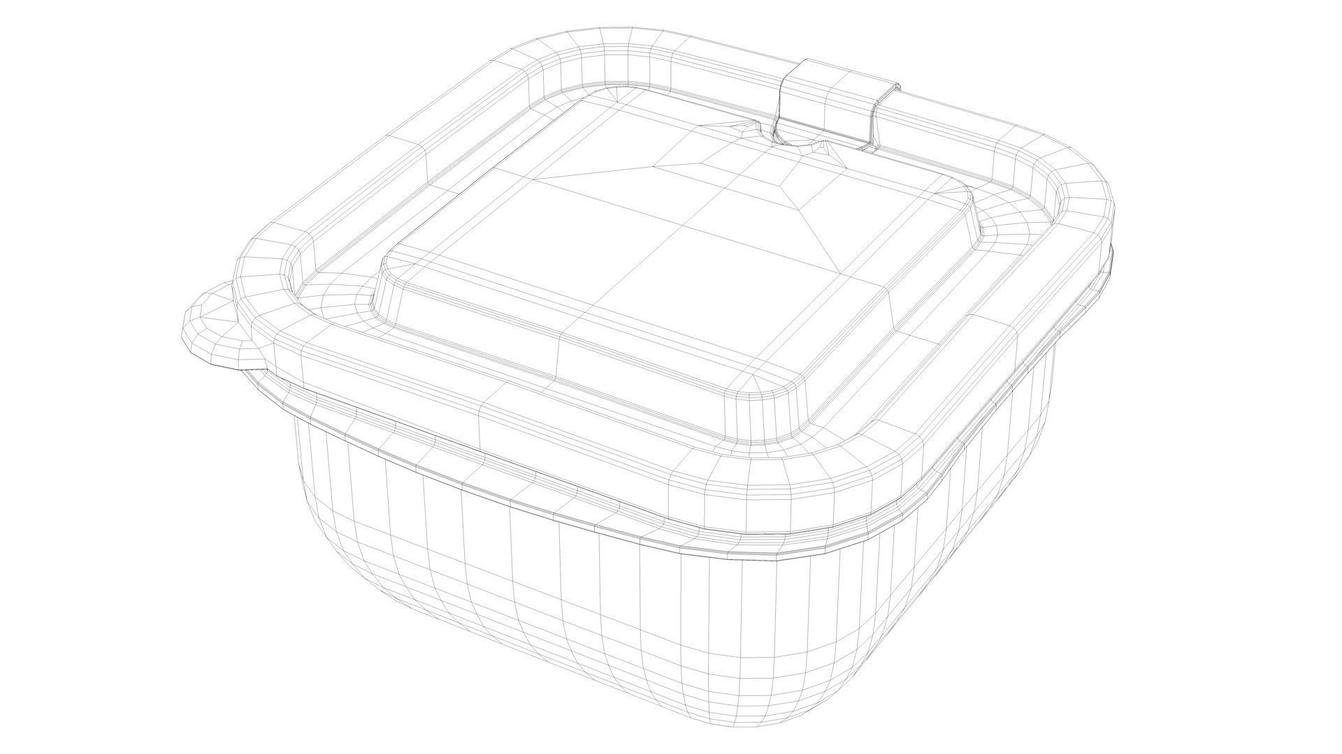 Lunch box 1 3D model_5