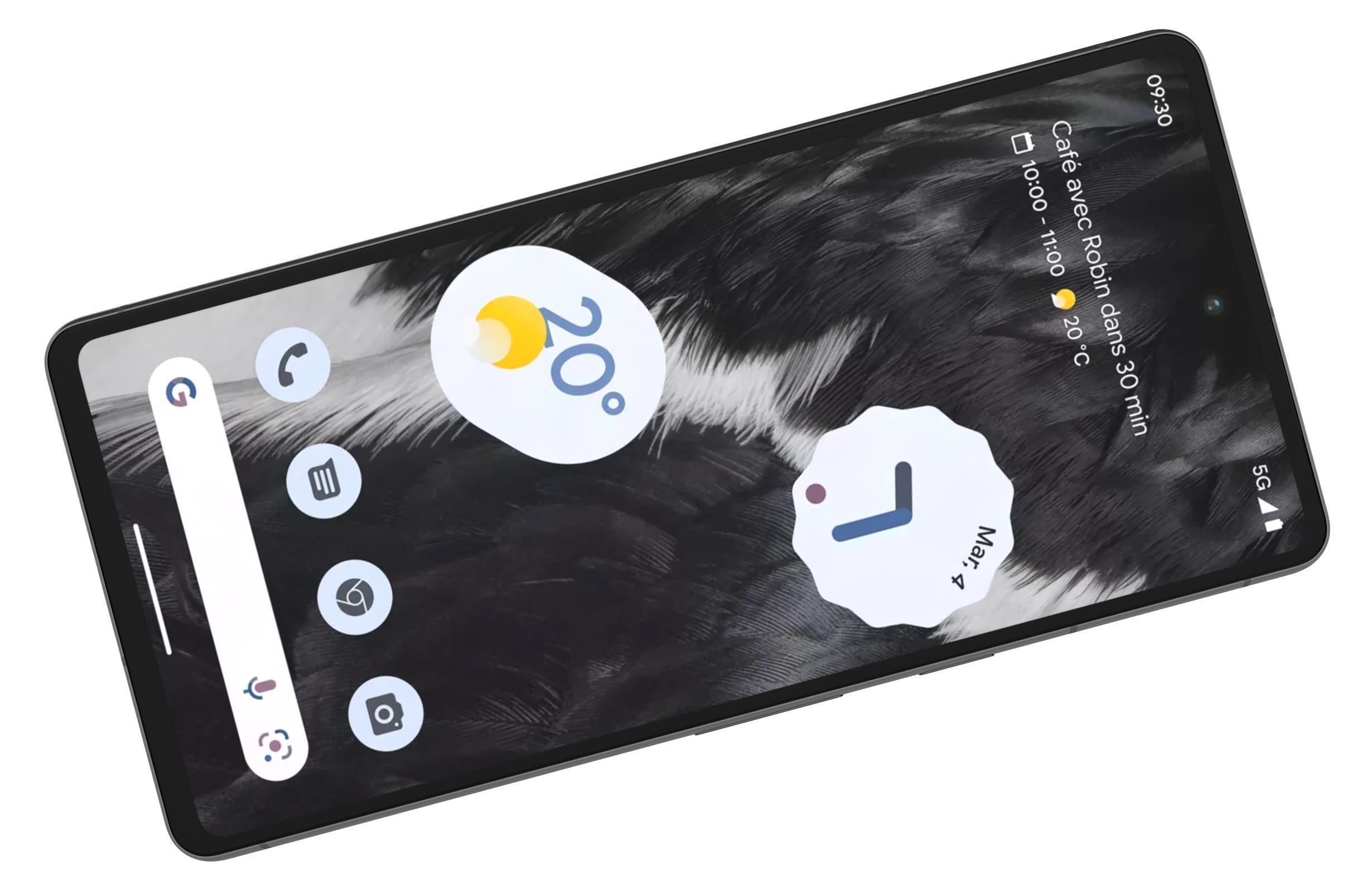 Google Pixel 7 Black 3D model_10