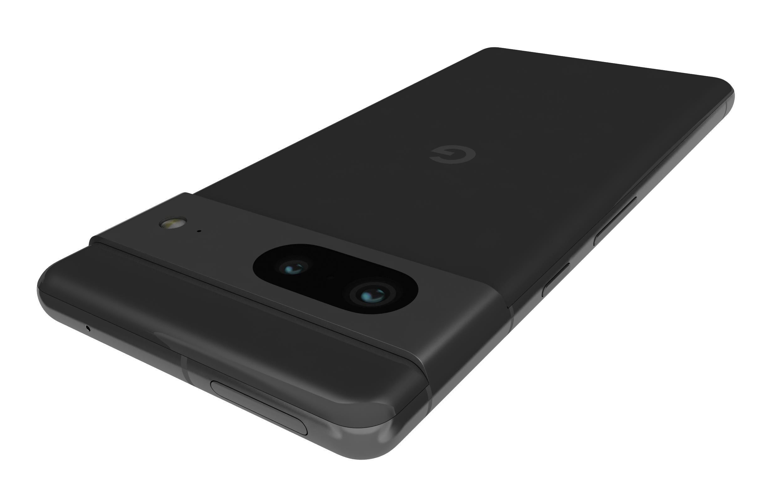 Google Pixel 7 Black 3D model_15