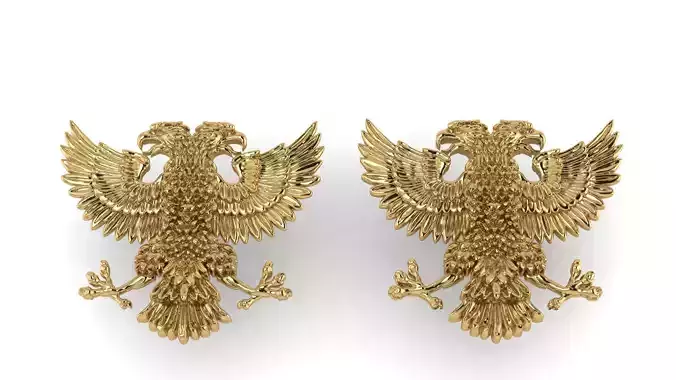 Eagle two heads pendant