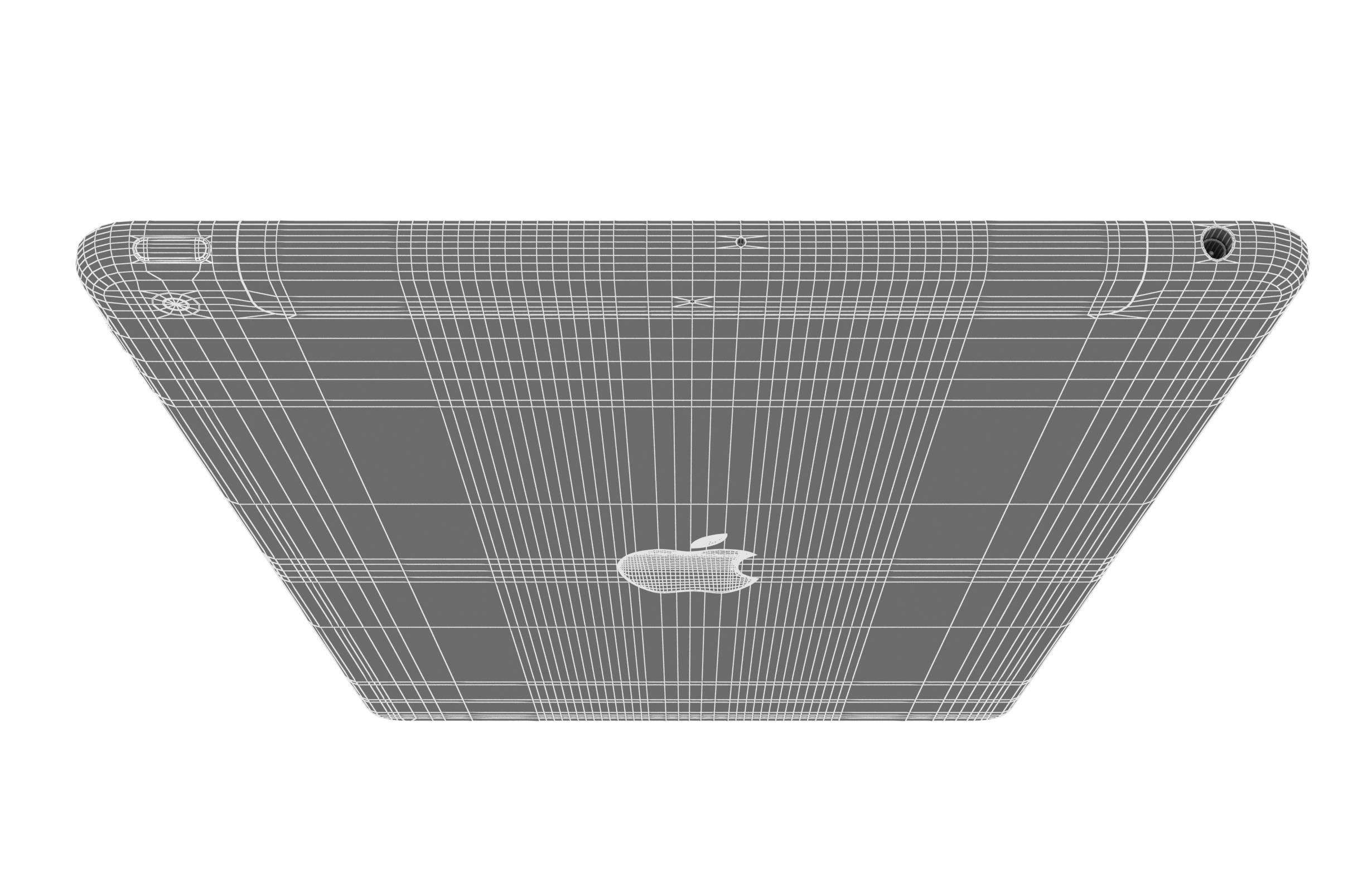 Apple iPad 9 7 6th Gen Silver  3D model_24