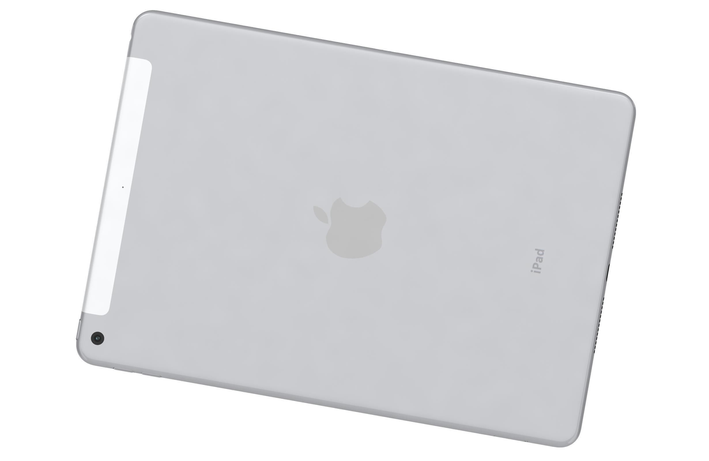 Apple iPad 9 7 6th Gen Silver  3D model_11