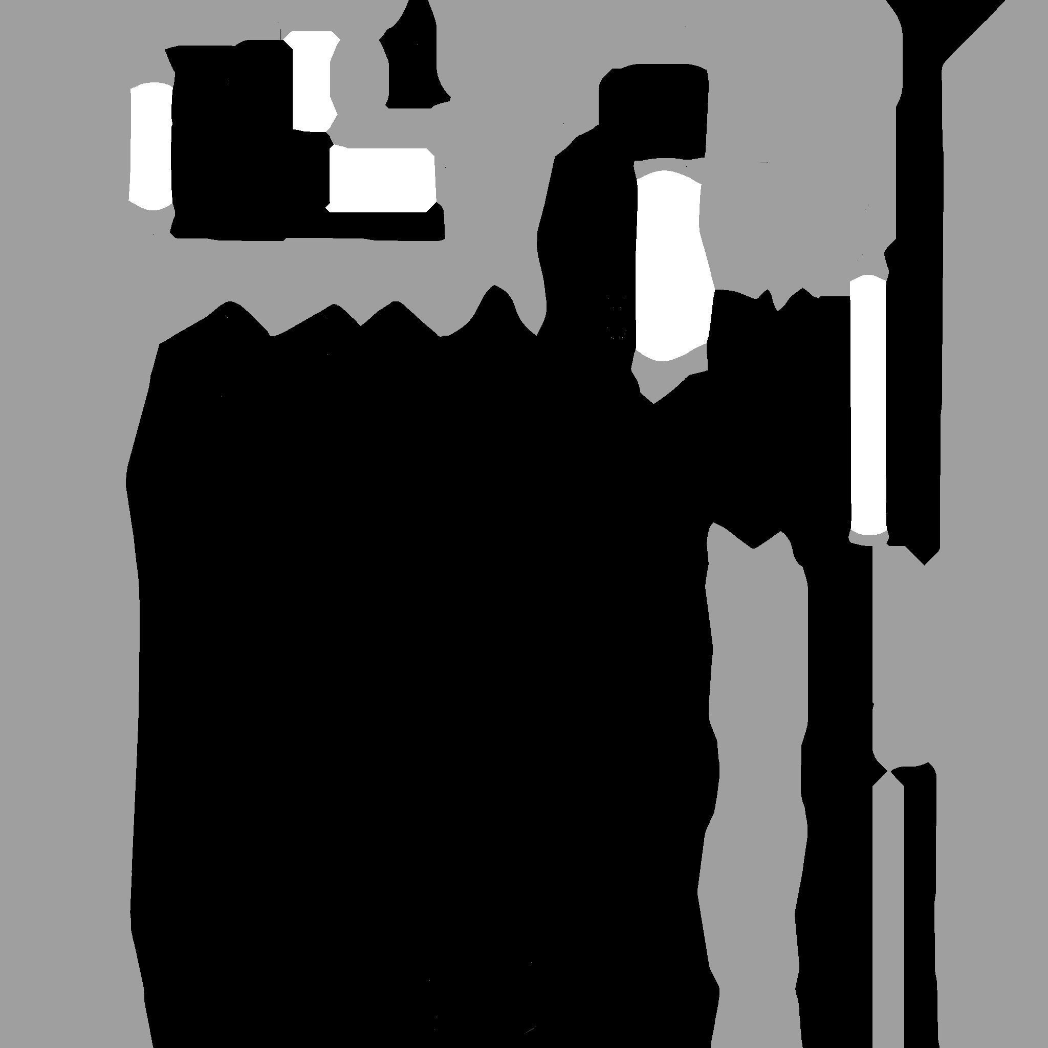 SciFi War Spear A10 Digital Camo - Character Design Fashion Low-poly 3D model_22