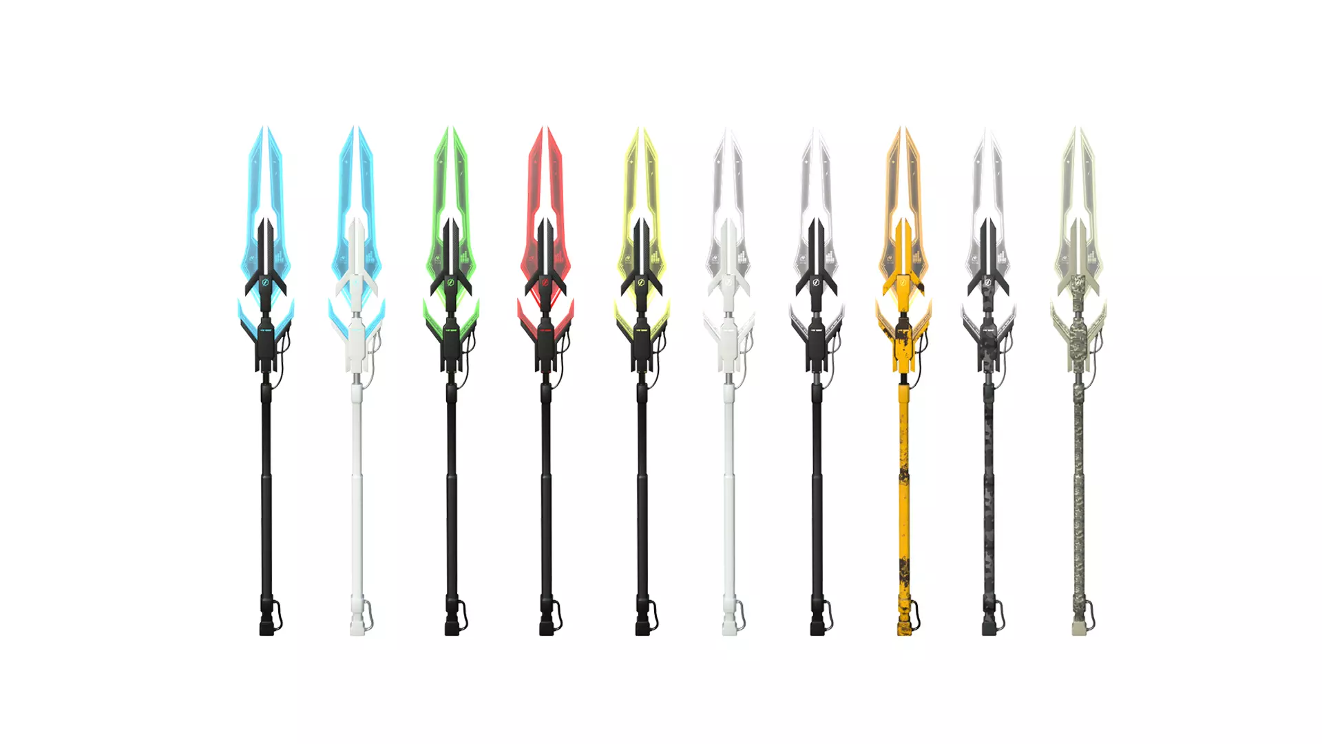 10 SciFi War Spears A Collection - Character Design Fashion _0