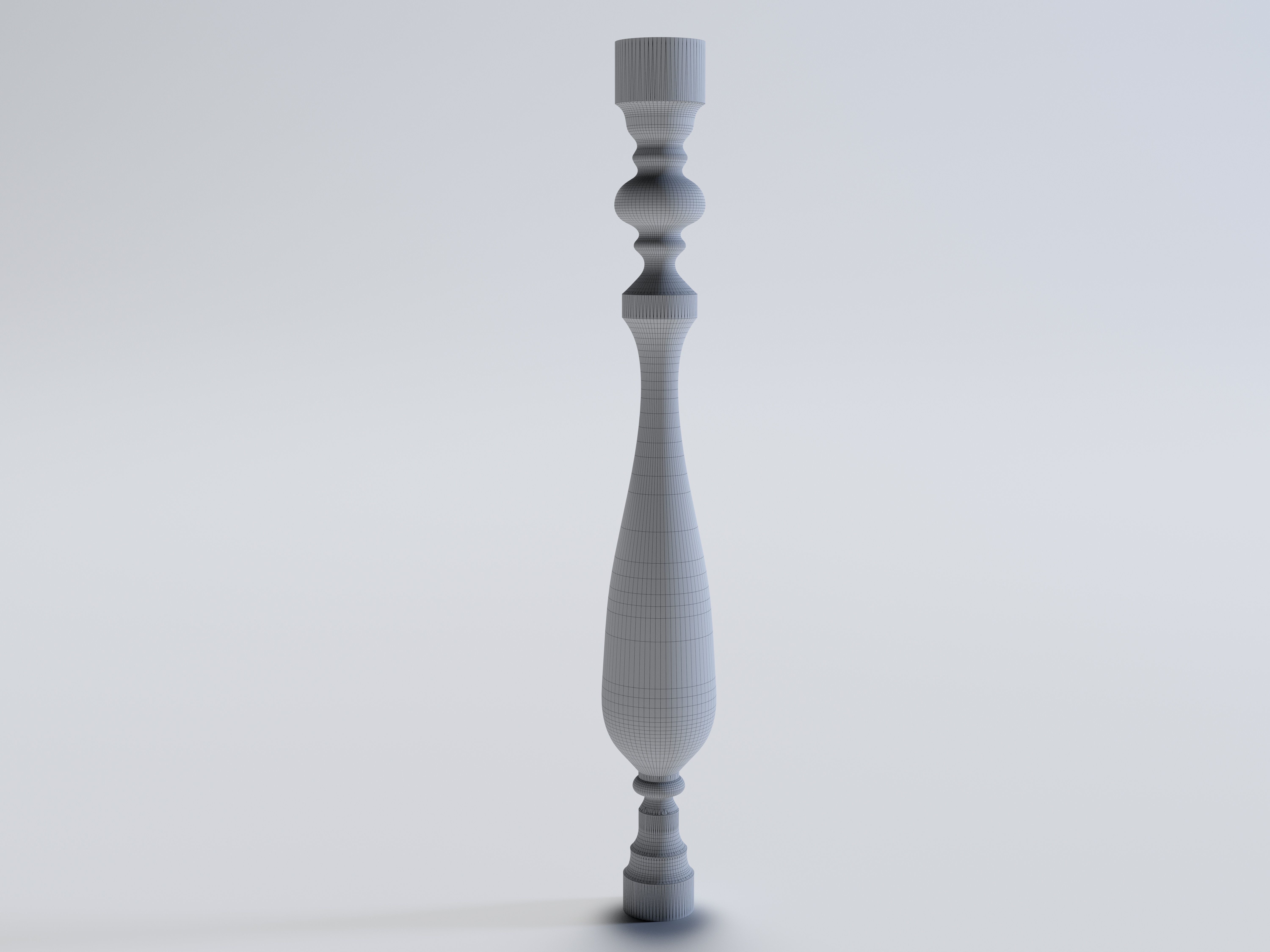 M1002 - 3DMoldelsGeek Baluster 3D model 3D model_1