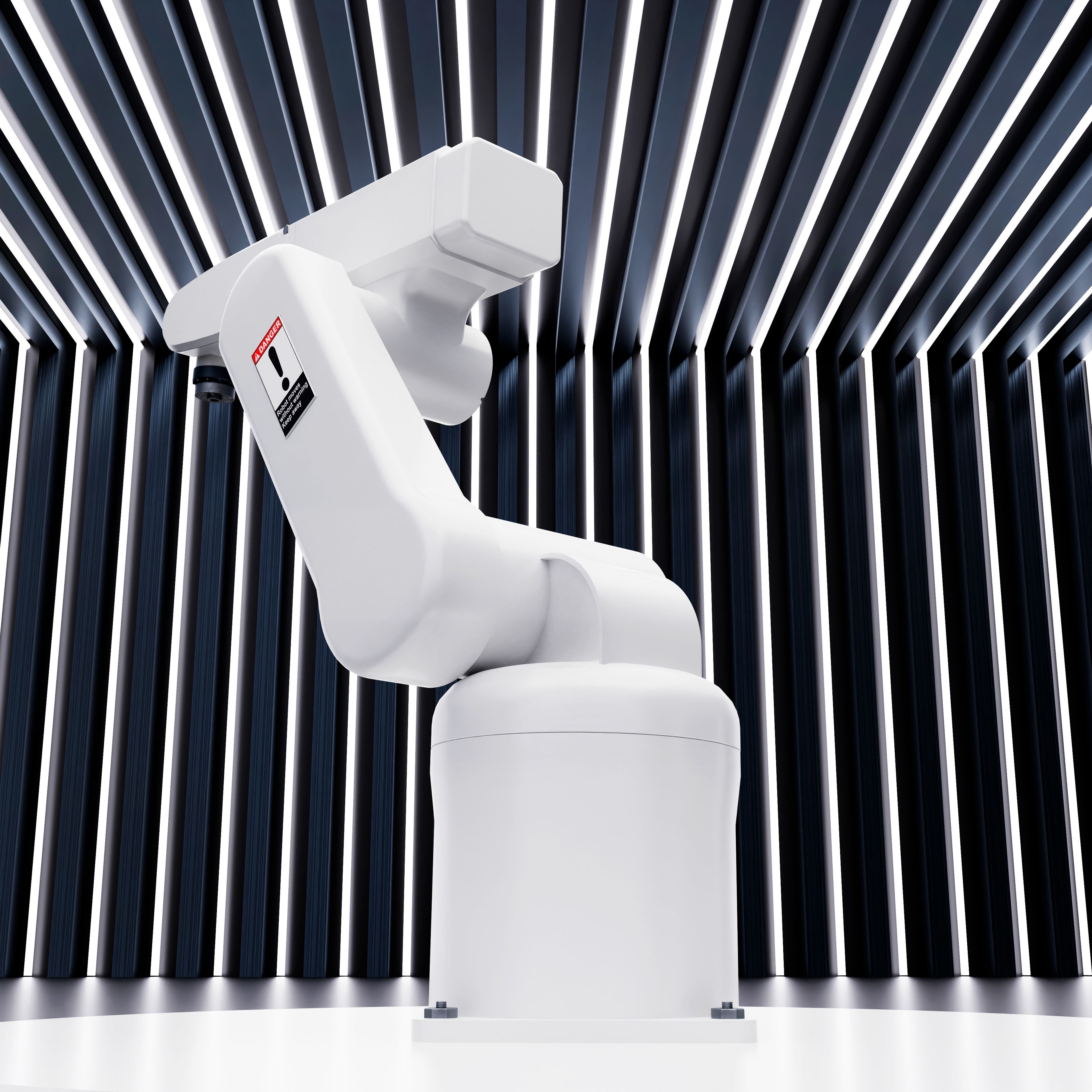 Industrial Robot 3D model_2