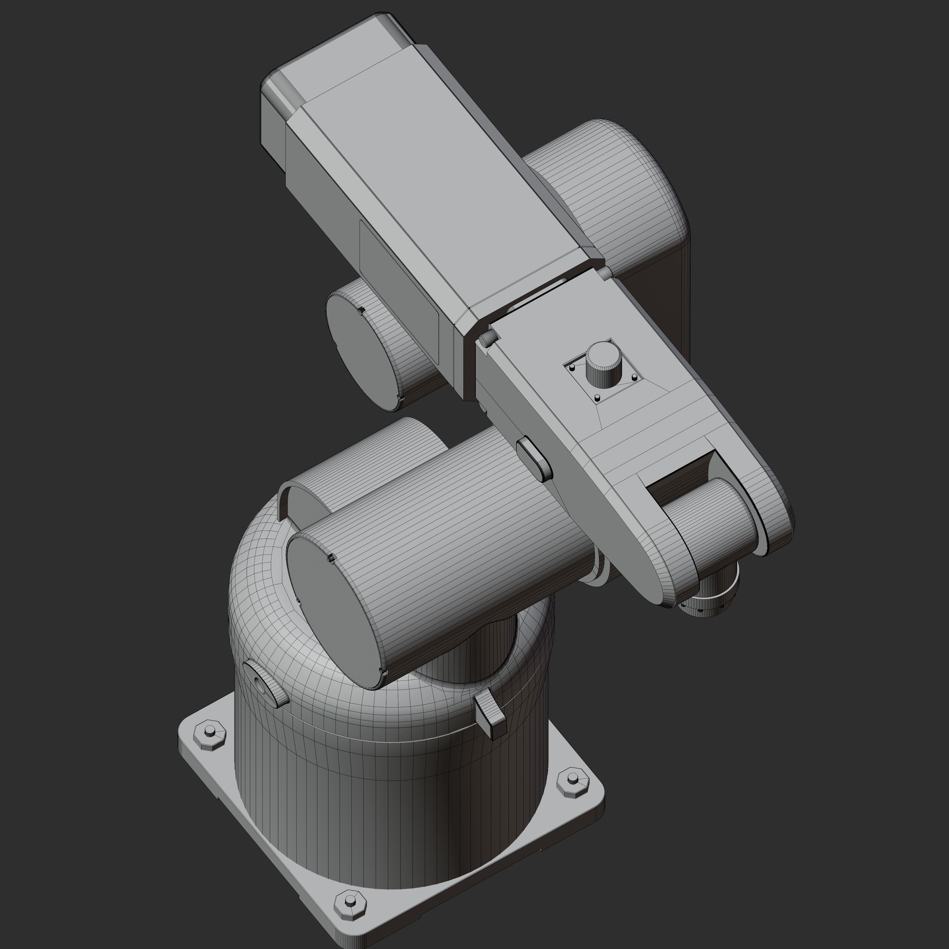Industrial Robot 3D model_6