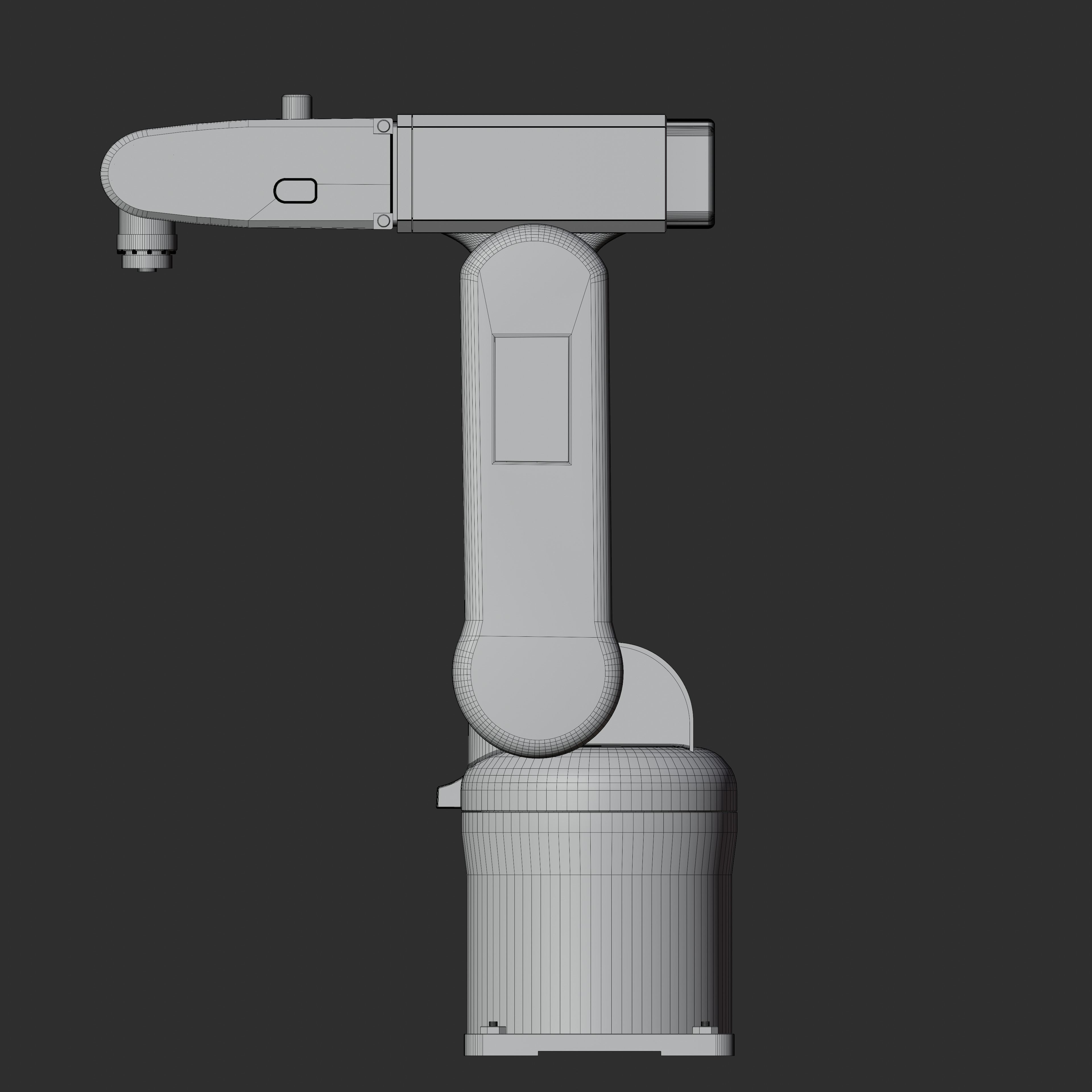Industrial Robot 3D model_3