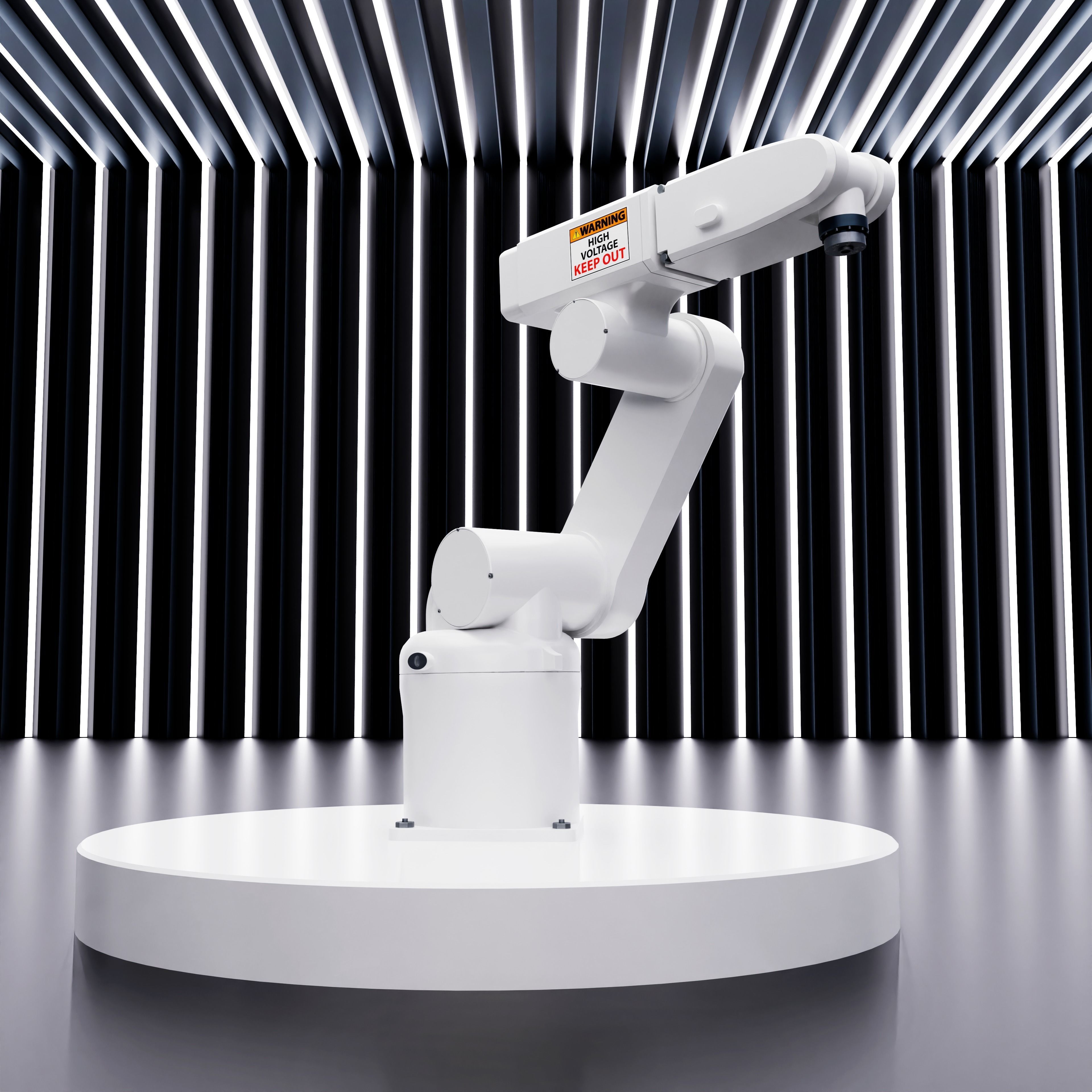 Industrial Robot 3D model_1