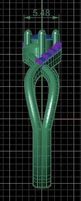 ANILLO CRUZADO 3D print model_5