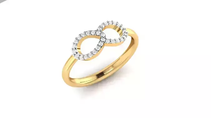 Beautiful Fashion Engagement Light Ring