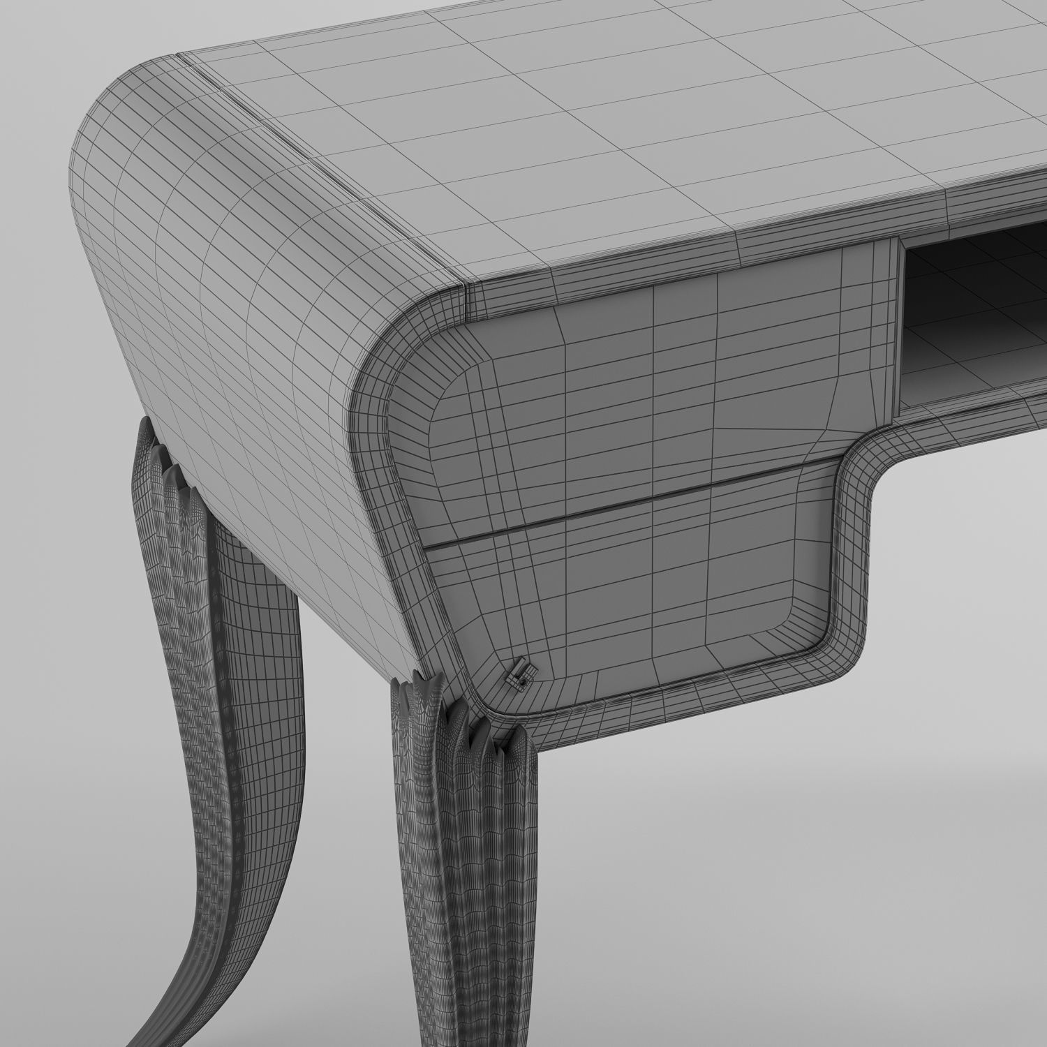 Spacium Dressing Table-Jetclass 3D model_5