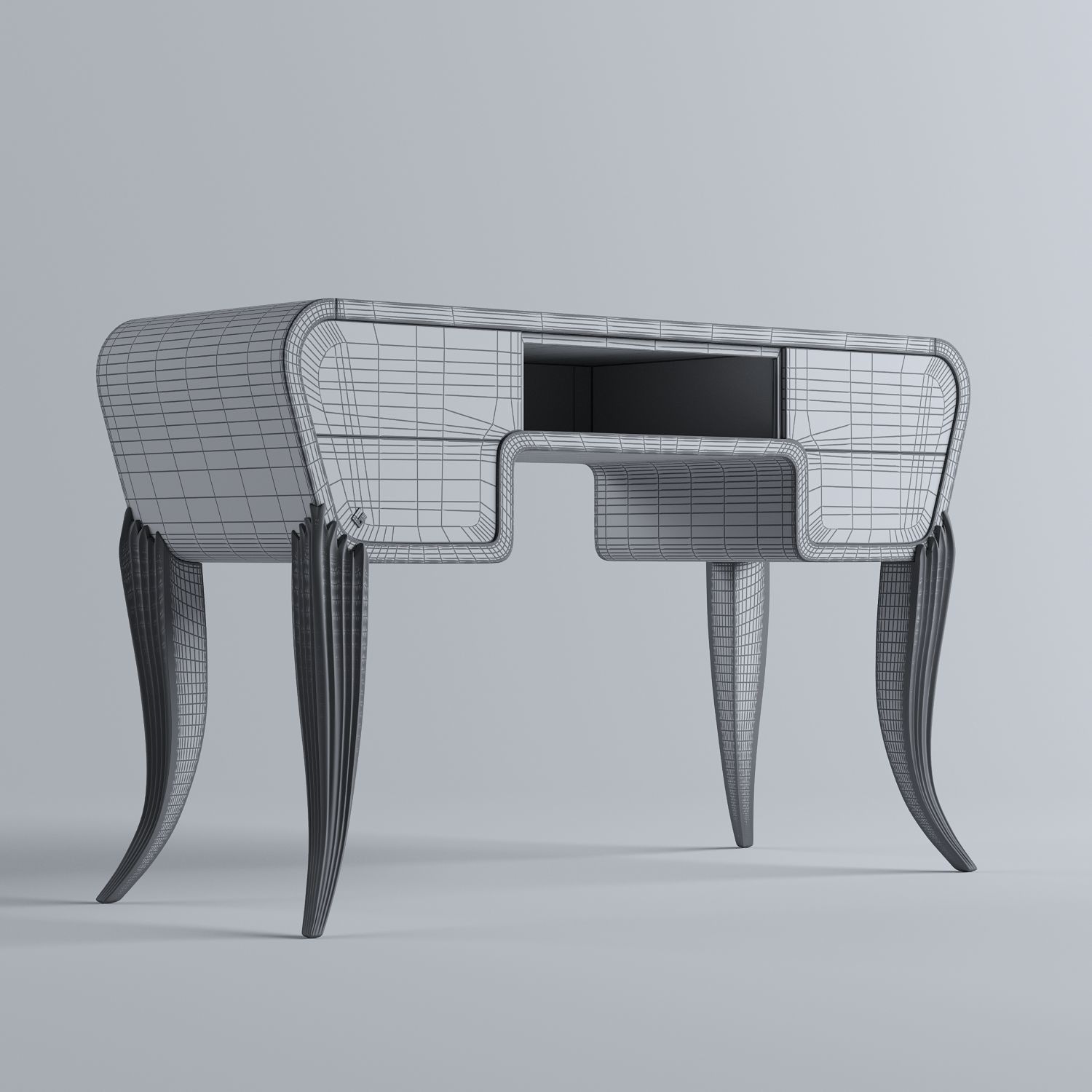 Spacium Dressing Table-Jetclass 3D model_4