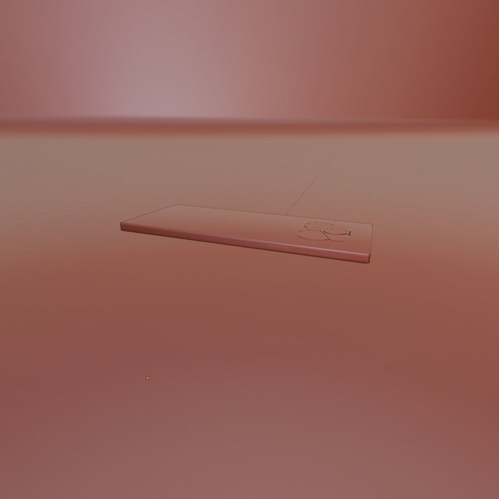 Low poly smartphone phone Low-poly 3D model_9