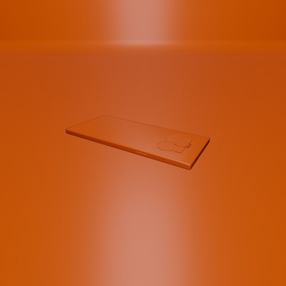 Low poly smartphone phone Low-poly 3D model_10