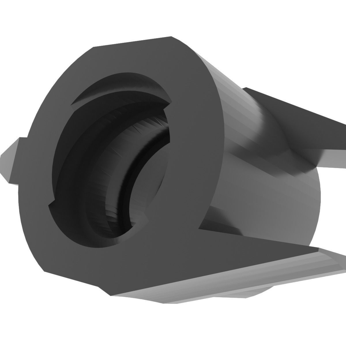 Renault Scenic 2 Trunk Lock Actuator Gear Nut 3D print model_4