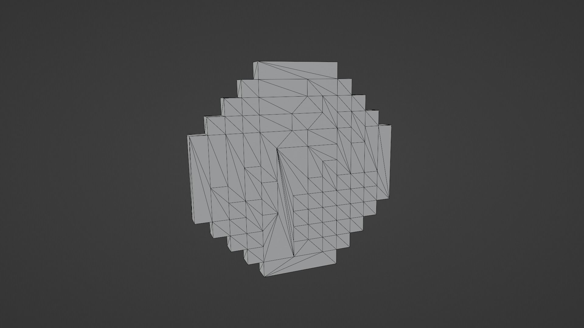 Minecraft Ruby Low-poly 3D model_12