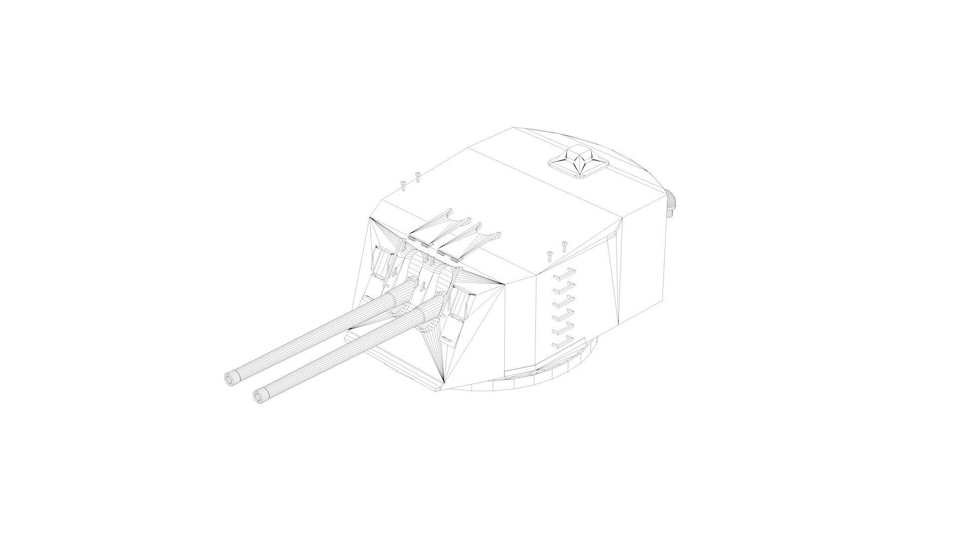 139mm 138mm  50 Mle 1934 Model 1934 3D model_8