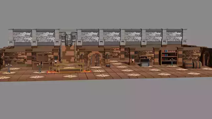 Dungeon Modular Assets